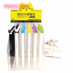 Crayons mécaniques en plastique fantaisie en forme de <span class=keywords><strong>chat</strong></span> de <span class=keywords><strong>dessin</strong></span> animé, de qualité supérieure, pour l'école, vente en gros à prix réduit - Product Image 3