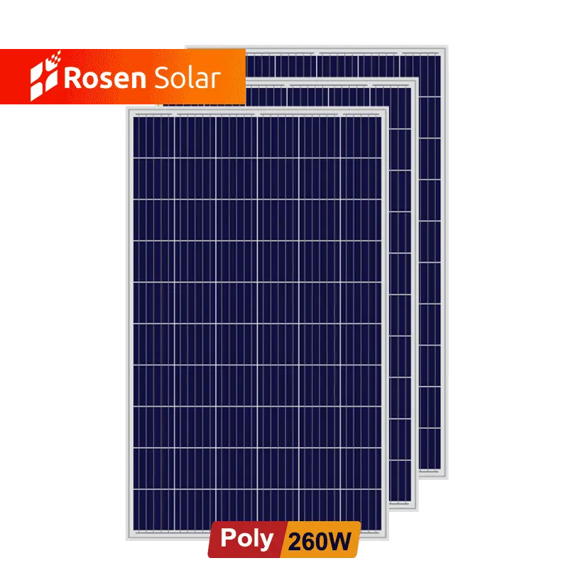 Europe stock solar panel 250w 260W 270W 280W 290w 300w poly pv panel