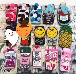 Thời Trang Mới Thiết Kế Hoạt Hình Dễ Thương Cho <span class=keywords><strong>iPhone</strong></span> X Ốp Lưng Hợp Thời Trang Hot Cool 3D Mềm Cao Su Silicone Cho <span class=keywords><strong>iPhone</strong></span> X - Product Image 5