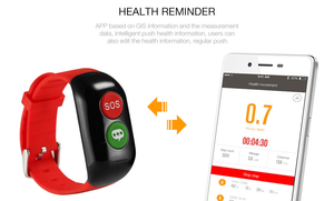 Người già SOS khẩn cấp một key báo động gọi điện thoại SIM rơi xuống reminder y alert gps theo dõi an toàn và hệ thống an ninh - Product Image 2