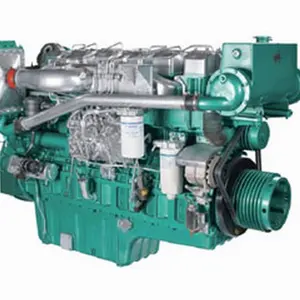 Yuchai Deniz Dizel Motor YC6T510C 510HP 1800 RPM OLARAK ANA MOTOR kargo gemileri ve balıkçı tekneleri