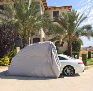 Structure en tube d'acier, mobile, portable, pliable, en tissu polyester, capot de moto, voiture, abri de <span class=keywords><strong>parking</strong></span>, auvent - Product Image 6