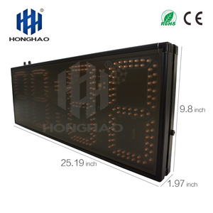 Hong Hao 8 "4 chiffres télécommande LED compte <span class=keywords><strong>à</strong></span> rebours horloge minuterie Marathon <span class=keywords><strong>course</strong></span> minuterie - Product Image 5