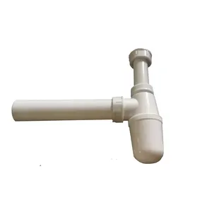 Ningbo Jutye Plastic Kitchen Sink Stopper Drain Pipe Single Basin Launching PP Bottle Trap