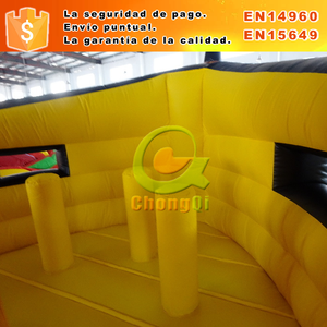 Juegos barco piratas castillo inflable con tobogan - Product Image 5