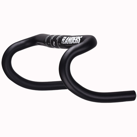 Черный руль для велосипеда, анодированный руль