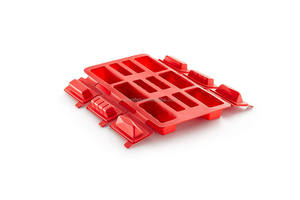 Kit de <span class=keywords><strong>Mini</strong></span> moules en Silicone pour toutes les occasions, pour faire des petits gâteaux rectangulaires antiadhésifs à bout carré, 2019 - Product Image 5