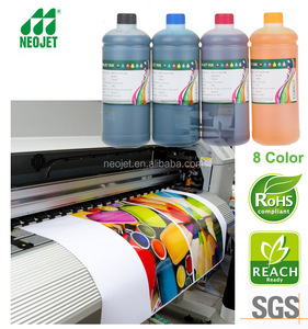 A base de agua impresora de inyección de tinta de tinta ink negro para la litografía para epson cabezal de impresión dx4 dx6 dx5 - Product Image 1