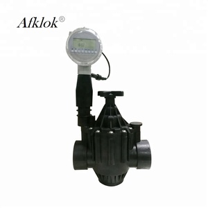 Katup Listrik irigasi air 2 inci, dengan pengatur waktu tenaga surya AC220/110/24V DC24/12/latching - Product Image 2