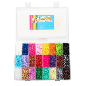 Groothandel 24 Kleuren Box Kit Kids Diy Iron Hama Zekering Kralen 5Mm - Product Image 1