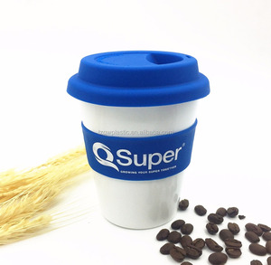 Tasse à café en plastique 350ml/12OZ, couvercle en Silicone, personnalisé, vente en gros, économique - Product Image 3