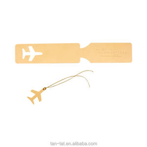 Étiquette à bagages personnalisée en cuir de vache véritable - Product Image 4