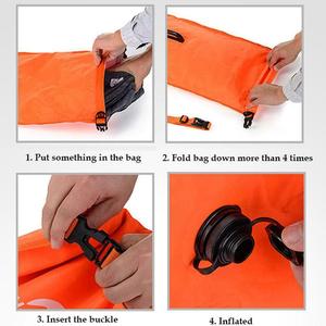 Bouée de natation gonflable Waterhan en PVC pour eaux ouvertes, pour entraînement, pour les 8-13 ans, utilisation estivale - Product Image 3