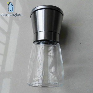 Broyeur de moulin à poivre noir en acier inoxydable de bouteille en <span class=keywords><strong>verre</strong></span> de haute qualité - Product Image 3