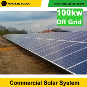 100kw off grid solar modul power system