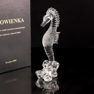Mooie Seahorse kristal souvenir geschenken tafel decoratie
