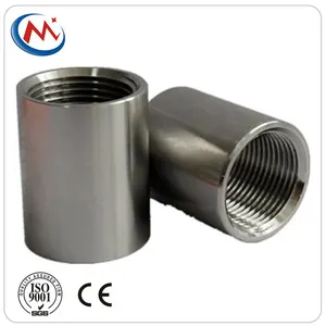 Forged Sch#40 Sch#80 Stainless Steel 304 316 Female Thread Socket Coupling Full/half Socket Coupling Pipe Nipple Coupling