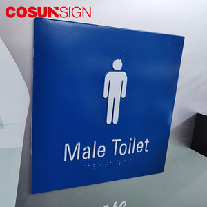 Panneau de porte magnétique en aluminium suspendu au design moderne de Cosun pour salle de bain ouverte et fermée pour hôtels ou push pull - Product Image 6