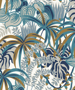 Sud-est asiatico Foresta Pluviale Tropicale <span class=keywords><strong>Natura</strong></span> Stile Decorativo Per La Casa Carta Da Parati - Product Image 6
