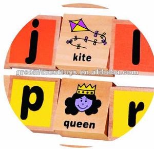 Sin plomo alfabeto ábaco <span class=keywords><strong>de</strong></span> <span class=keywords><strong>madera</strong></span> juguetes educativos juguete - Product Image 2