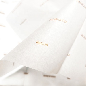 <span class=keywords><strong>Papier</strong></span> <span class=keywords><strong>de</strong></span> soie d'emballage pour extensions capillaires, <span class=keywords><strong>papier</strong></span> cadeau blanc doux avec estampage à chaud métallisé or rose ZPT014-EB - Product Image 4