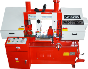 Machine de scie à ruban électrique Semi-automatique, horizontale et verticale, faisceau en acier, petit prix, fabriqué en chine, livraison gratuite - Product Image 4