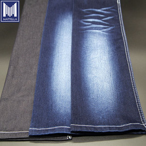 Премиум джинсовая ткань 4-Way стрейч Вязаная Мягкая ручная вышивка стильная пряжа окрашенный узор оптовая продажа тканых технологий - Product Image 5