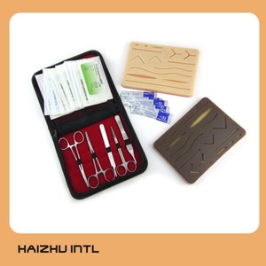 Kit de sutura de entrenamiento quirúrgico con estuche de cuero grande, juego de kit de práctica de sutura - Product Image 2