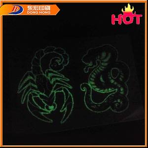 Glow in <span class=keywords><strong>the</strong></span> dark körper tattoo aufkleber, Arme körper tätowieren, Wasser übertragen körper tätowieren aufkleber - Product Image 2