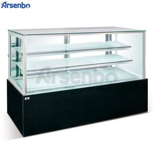 Di alta Qualità In Posizione Verticale di Vetro Contatore di Visualizzazione Torta Frigorifero Vetrina - Product Image 2