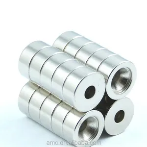 Neodymium NdFeB Disc Magnet with countersunk hole