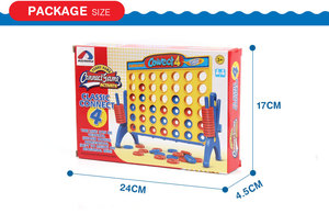 Giocattolo intellettuale di alta qualità gioco da tavolo a quattro file Connect <span class=keywords><strong>4</strong></span> per giocattoli per bambini - Product Image 6