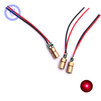 Module Laser à points rouges, 5 mw 10mw 650nm pour positionnement de profilage