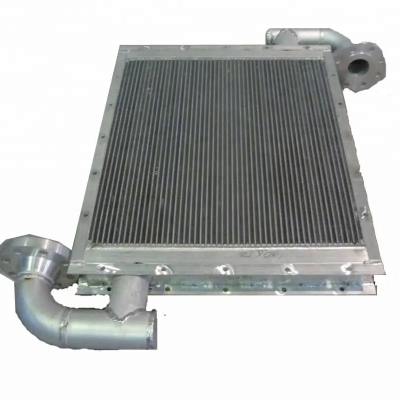 screw air compressor parts evaporative air cooler fan heat exchanger cooling radiator aluminum oil cooler
