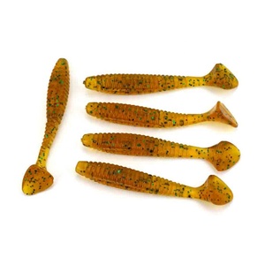 3D Silicone PVC plastica occhio <span class=keywords><strong>Pesca</strong></span> esca calamaro morbido <span class=keywords><strong>Pesca</strong></span> esca esca per la posizione del flusso - Product Image 2
