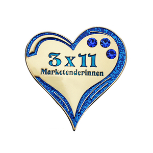 Venta caliente logo caballo honor ESCUELA NOMBRE metal Hotel Grand solapa pin insignia - Product Image 1