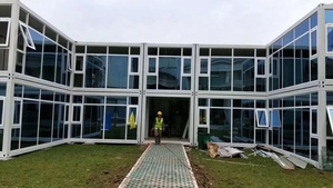 Transporte portátil de <span class=keywords><strong>2</strong></span> niveles, transporte de Casa contenedor - Product Image 5