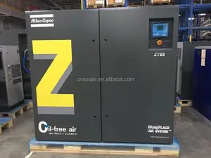 Atlas copco Oil-free Compressores de Dente Rotativo ZT 15-22, ZR/ZT 30-45, ZR/ZT 22-37-55 VSD Hot sales