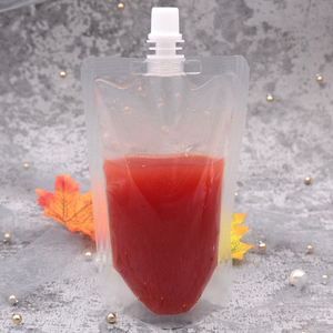 Tùy chỉnh in ống đồng đứng lên túi vòi nước giải khát sữa lỏng nước ép trái cây uống túi nhựa đóng gói - Product Image 5