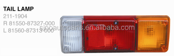 DSライト Daihatsu DV57/85 Tail Lamp 81550-87327-000 & Front Lamp 81510