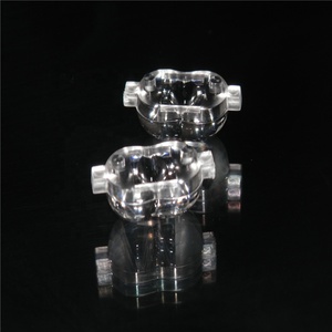 Lentille optique <span class=keywords><strong>LED</strong></span> PMMA 24 mm 1 W en forme d'arachide pour éclairage public <span class=keywords><strong>LED</strong></span> à haute efficacité - Product Image 5