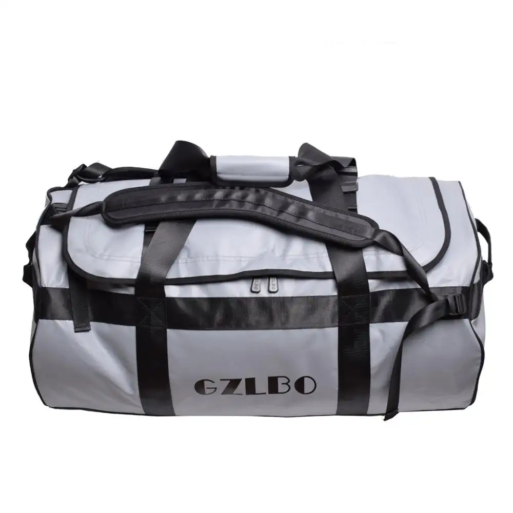 Factory Wholesale Custom 90L PVC Large Bicycle Bag Camping Sport Waterproof Travel Duffle Bag