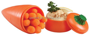 Fruits Légumes Outils <span class=keywords><strong>Snack</strong></span> Attack Carotte et Dip à-Aller Carotte Contenant Et Dip Conteneur Avec Couvercle - Product Image 3