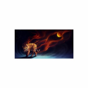 El rey de las bestias Tigre vista nocturna pintura de cristal kit - Product Image 4