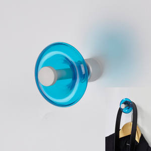 ตะขออลูมิเนียมเดี่ยวสีเงินเสื่อทรงฮอร์นติดผนังที่ดีที่สุด - Product Image 5