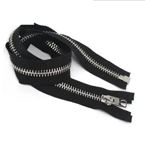 30# Long Chain Large Roll Resin Zipper Black Super Large Zipper