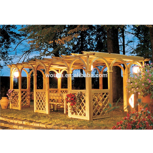 2020 frais conception Offre Spéciale en bois pergola pavillon préfabriqué Maisons en bois Pas Cher promotion - Product Image 1