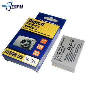 สำหรับกล้องดิจิตอล Canon SX60 HS, SX50 HS, SX40 HS, G15, <span class=keywords><strong>G16</strong></span>,g1 X และ G3 X ชาร์จ NB-10L NB10L แบตเตอรี่ Pack - Product Image 3