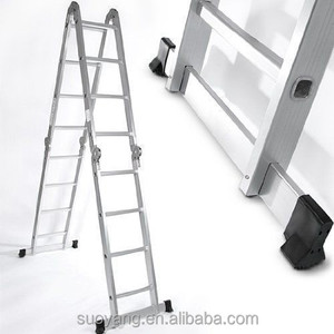 Escalera escalonada multiusos de aluminio, andamio de 5 vías, plataforma de extensión - Product Image 6