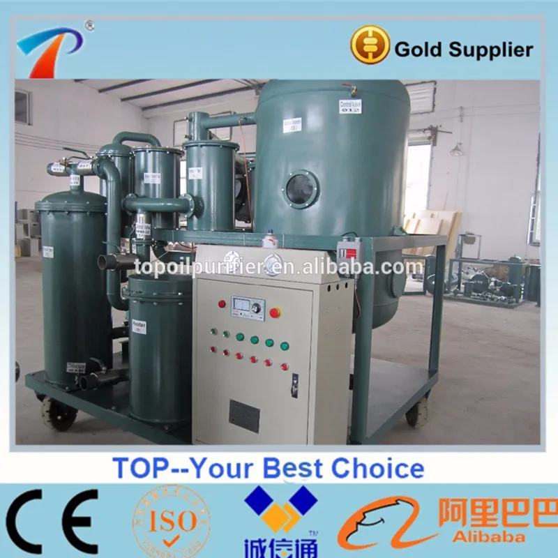 Lubricant Oil Reclaimer/Vacuum Compressor Oil Recycling Machine/Lube Oil Filtration Plant
